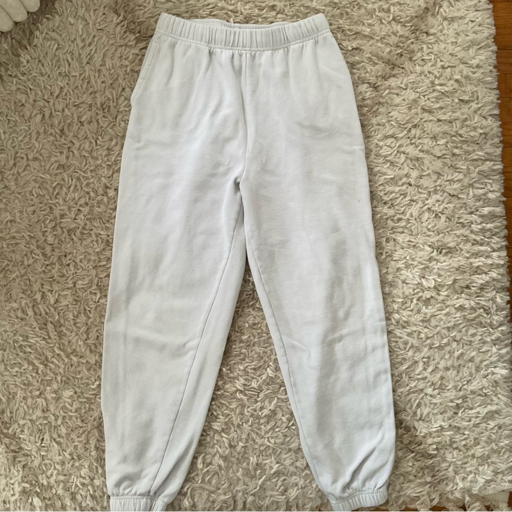 Garage Kids Classic White Sweatpants